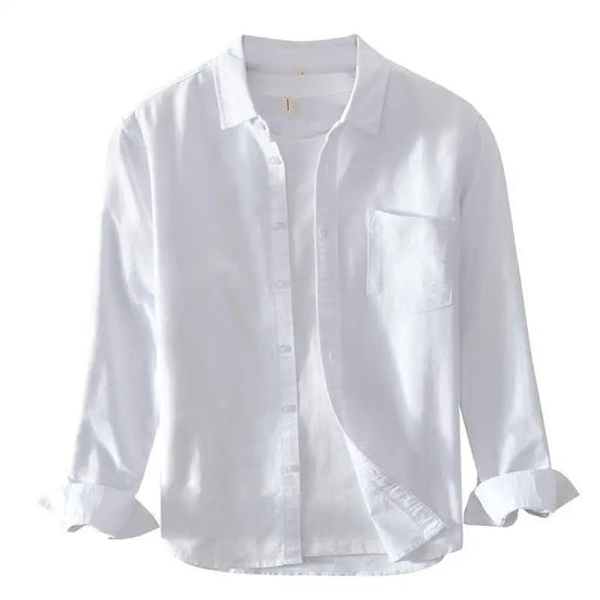 Santorini cotton smart-casual shirt