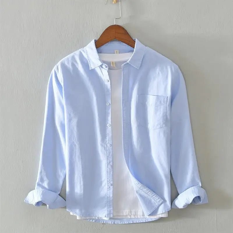 Santorini cotton smart-casual shirt