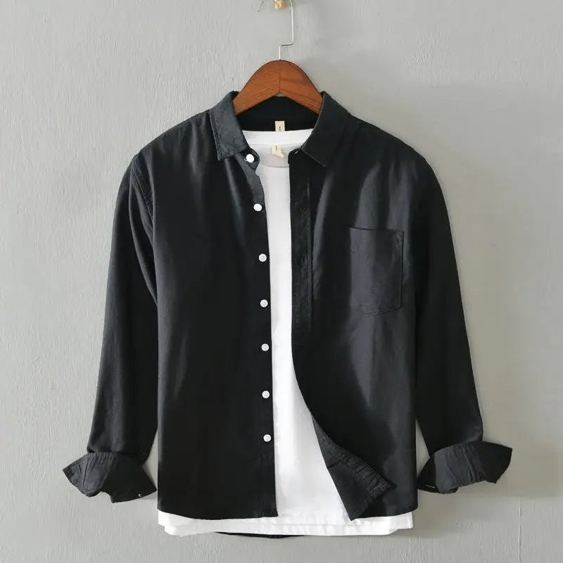 Santorini cotton smart-casual shirt