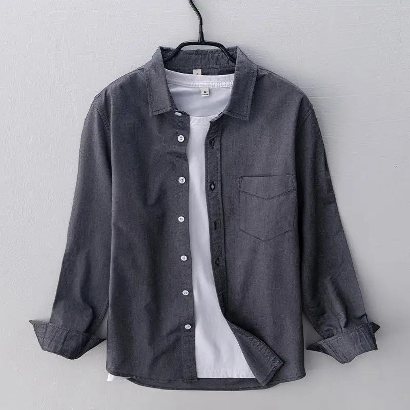 Santorini cotton smart-casual shirt