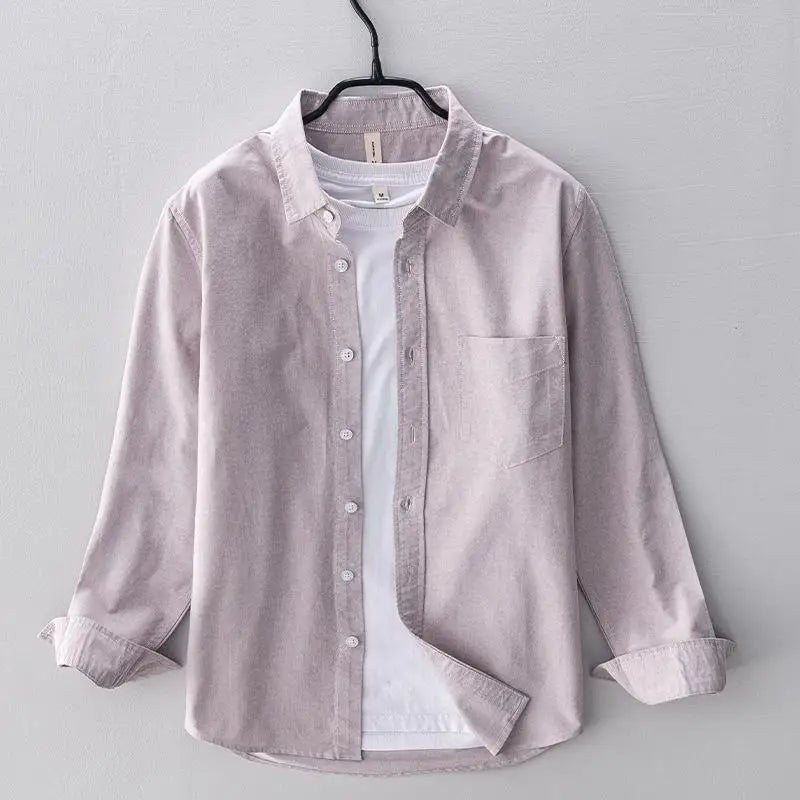 Santorini cotton smart-casual shirt