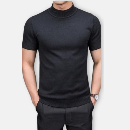 Semi-High Collar Sweater