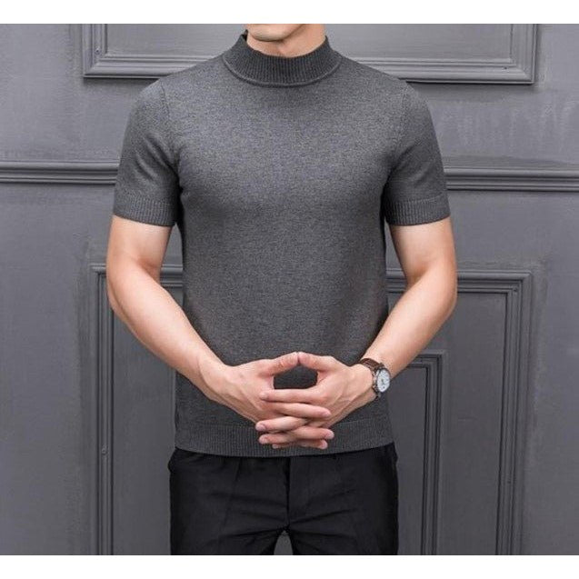 Semi-High Collar Sweater