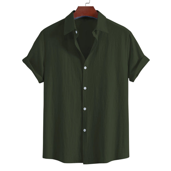 Short-sleeved cotton summer golf t-shirt