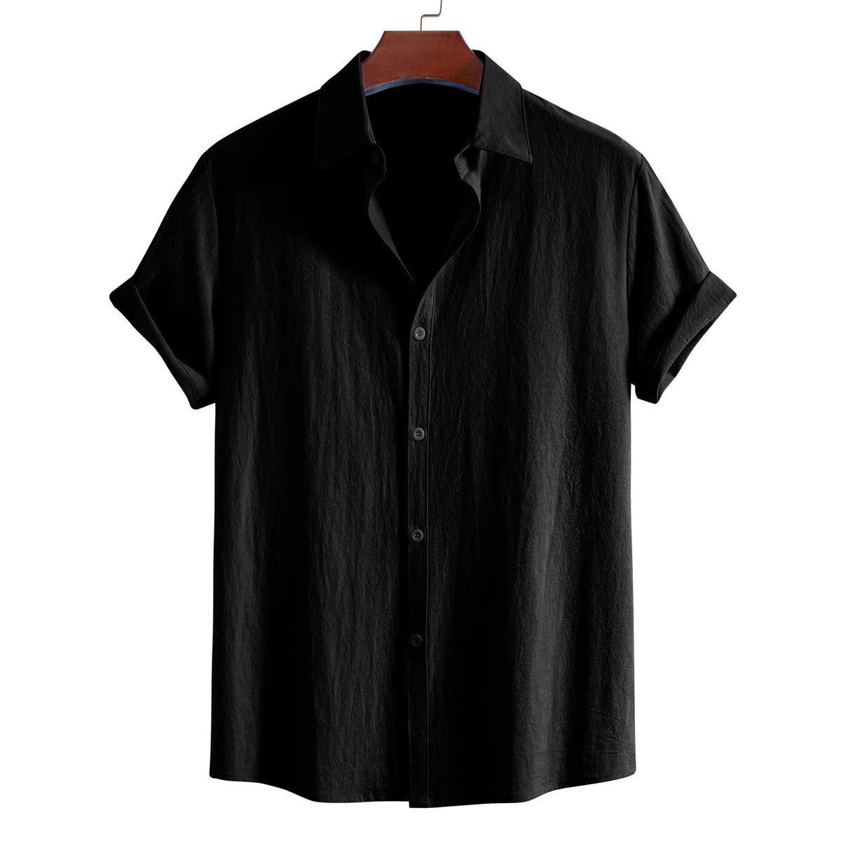 Short-sleeved cotton summer golf t-shirt