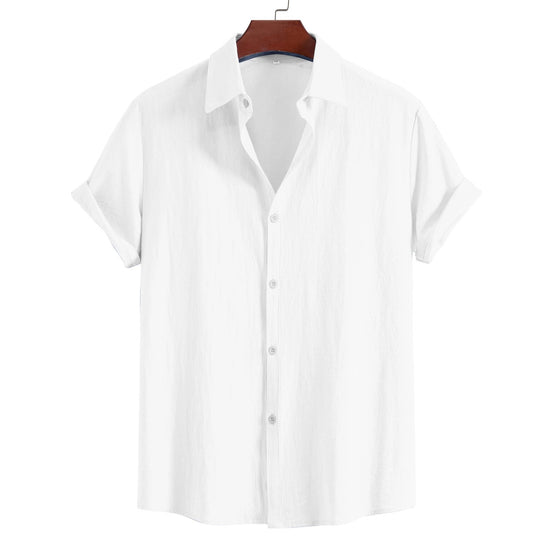 Short-sleeved cotton summer golf t-shirt