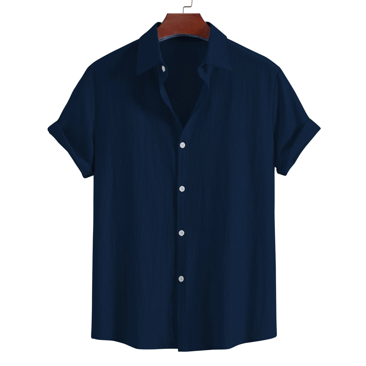 Short-sleeved cotton summer golf t-shirt