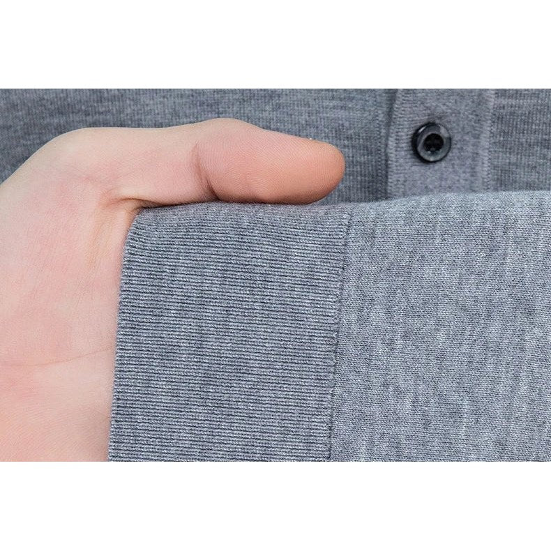 Silk-wool cashmere polo sweater