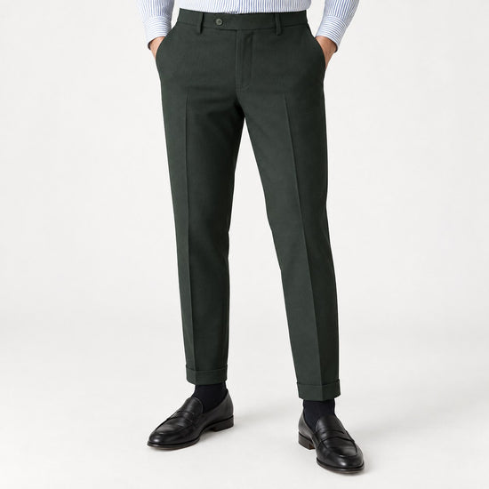 Slim fit ankle trousers