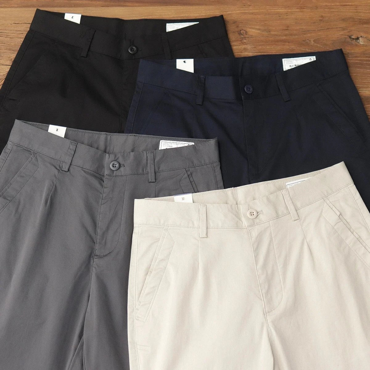 Slim fit business chinos