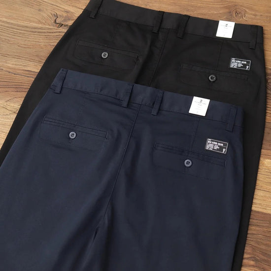 Slim fit business chinos