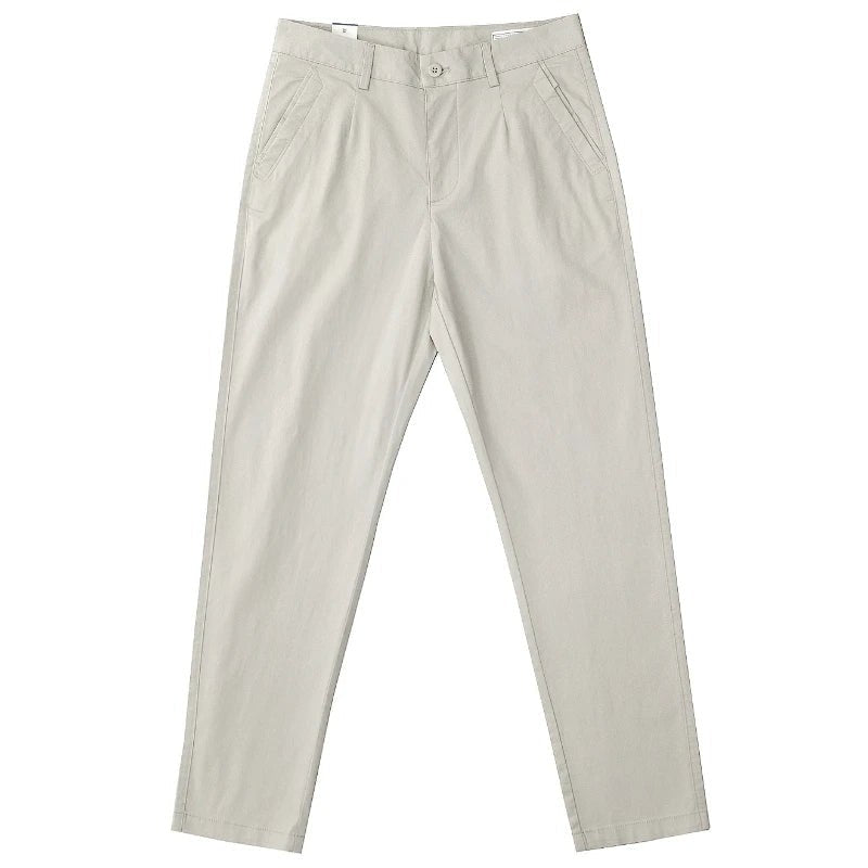 Slim fit business chinos