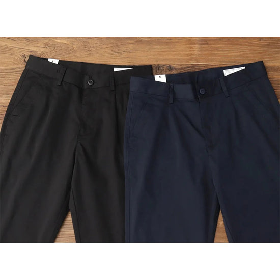 Slim fit business chinos