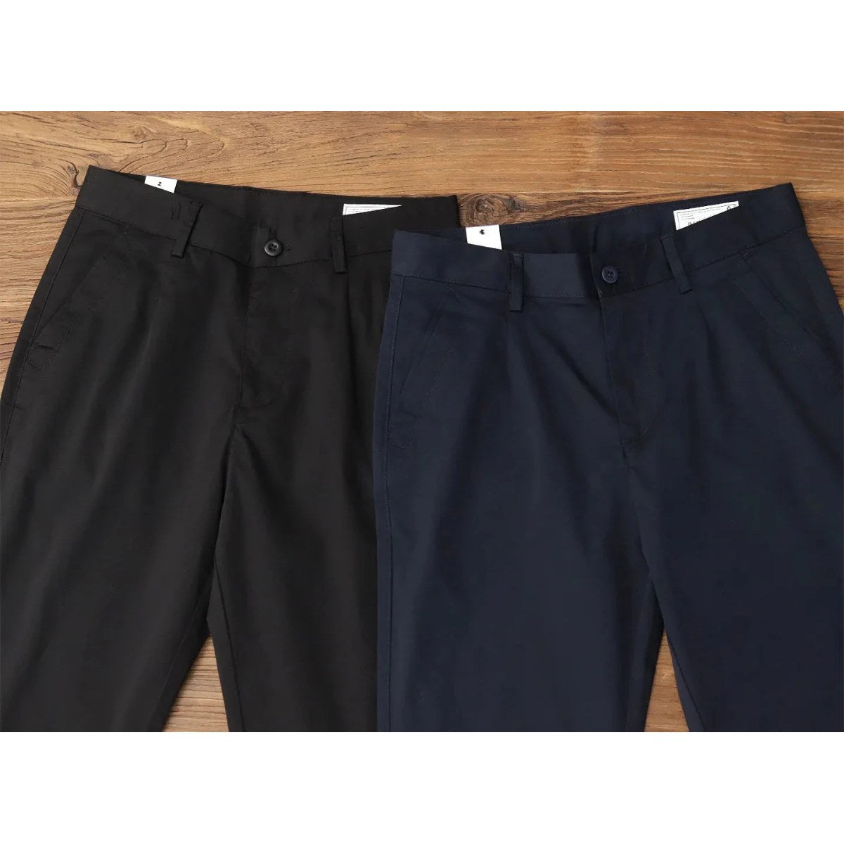 Slim fit business chinos