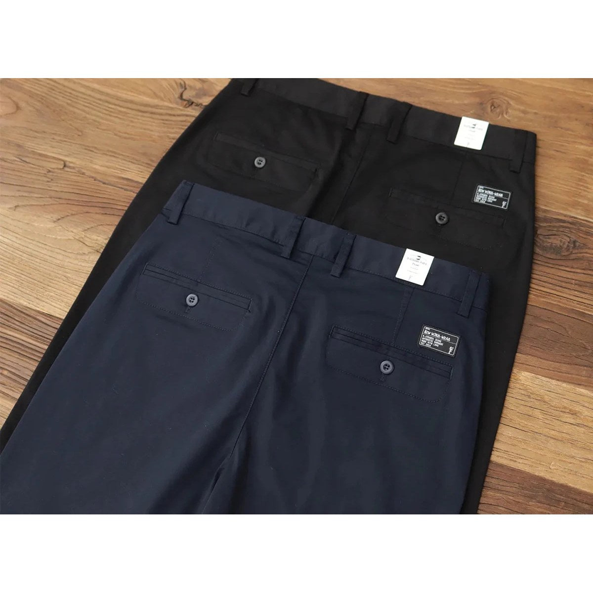 Slim fit business chinos