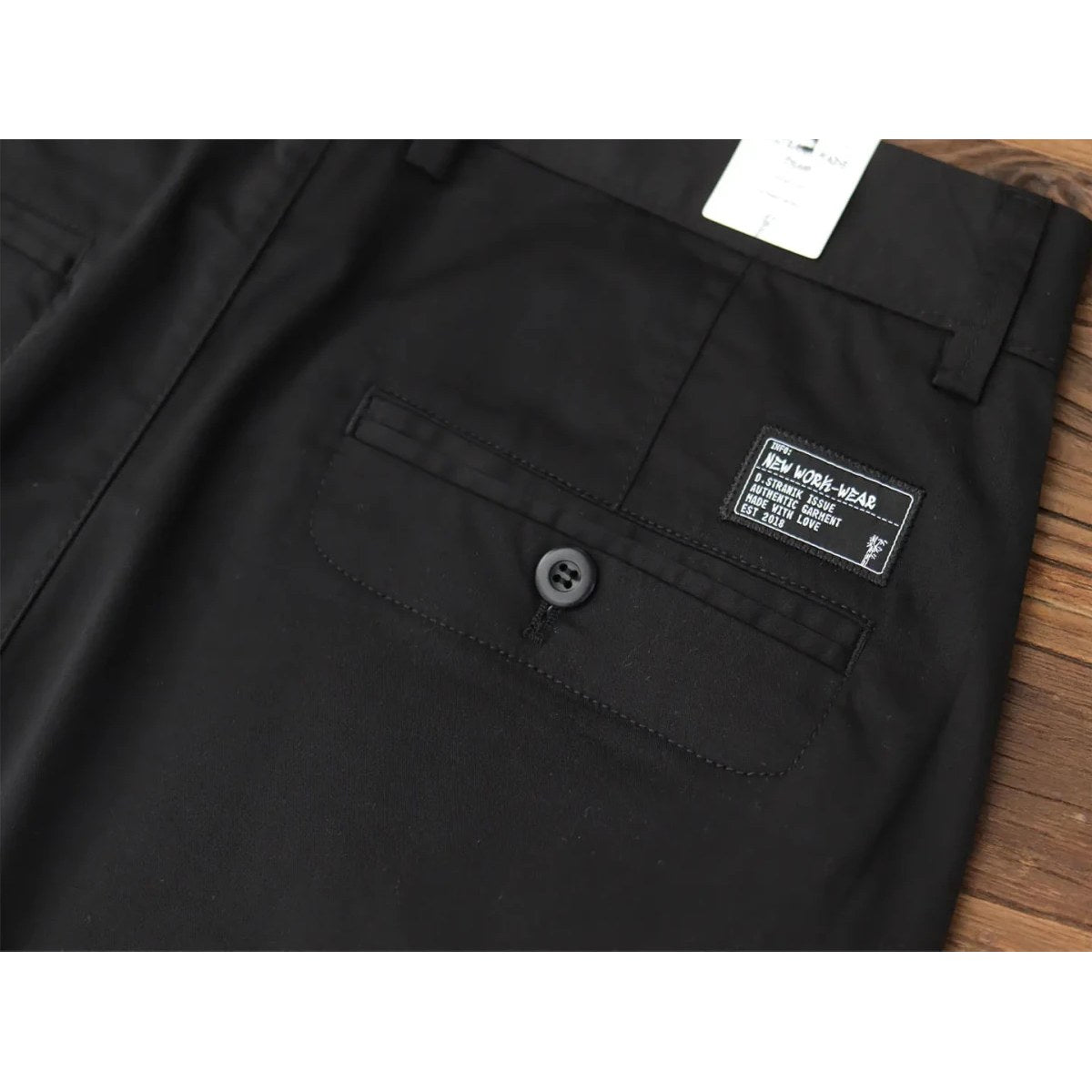 Slim fit business chinos