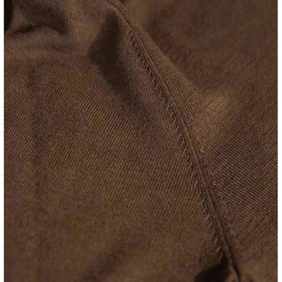 Slim fit half-turtleneck sweater
