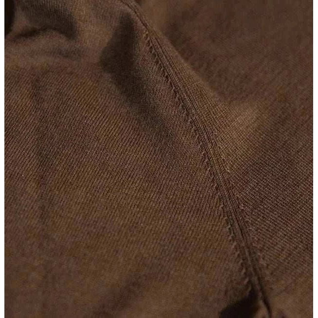 Slim fit half-turtleneck sweater