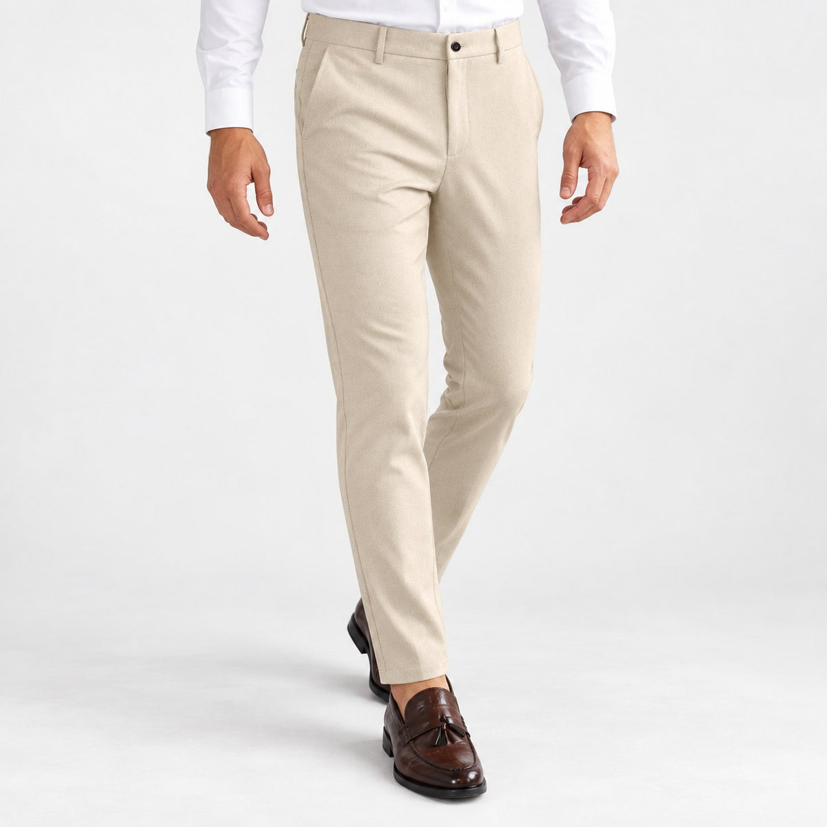 Slim fit stretch chinos