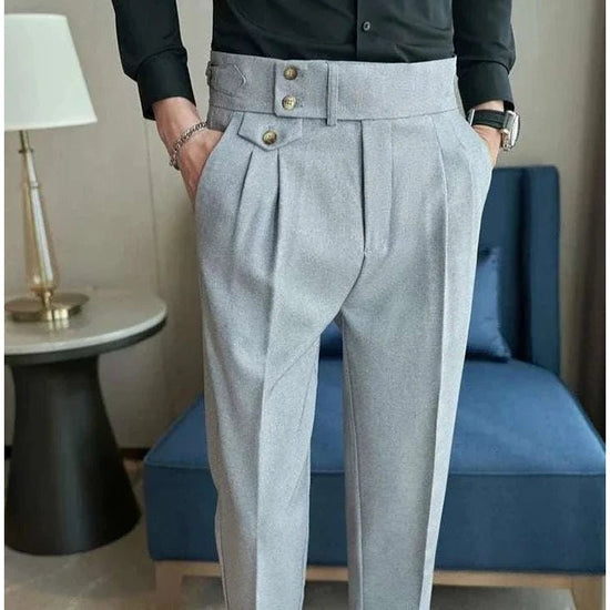 Slim fit suit elegant pants