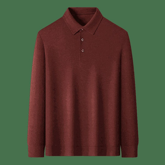 Slim fit wool autumn sweater