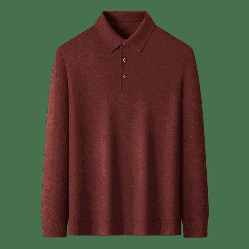 Slim fit wool autumn sweater