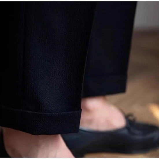 Straight fit suit elegant pants
