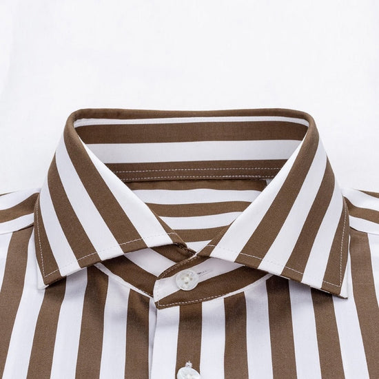 Striped Office Long-Sleeve Shirt