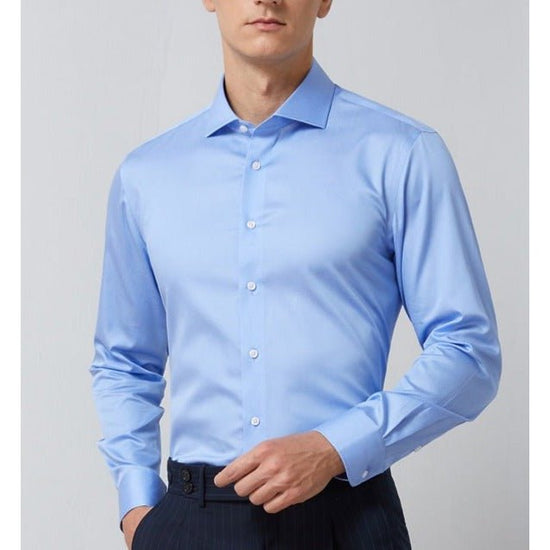Striped Office Long-Sleeve Shirt