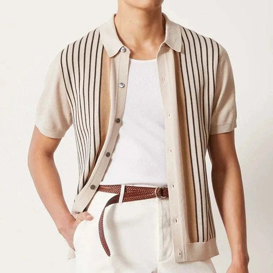 Summer retro short sleeve shirt