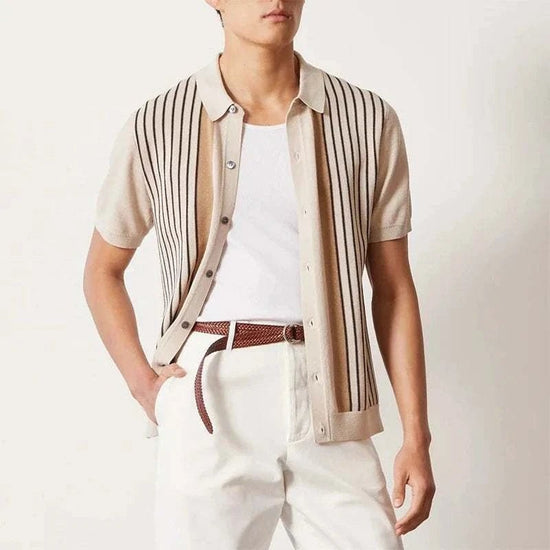 Summer retro short sleeve shirt