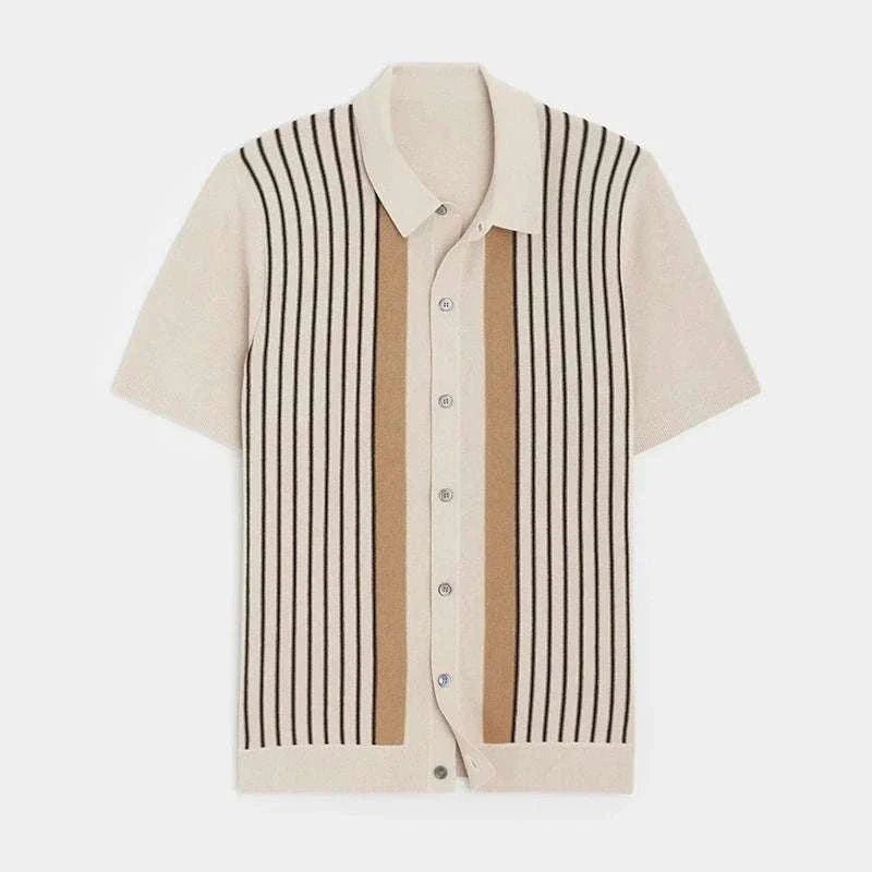 Summer retro short sleeve shirt