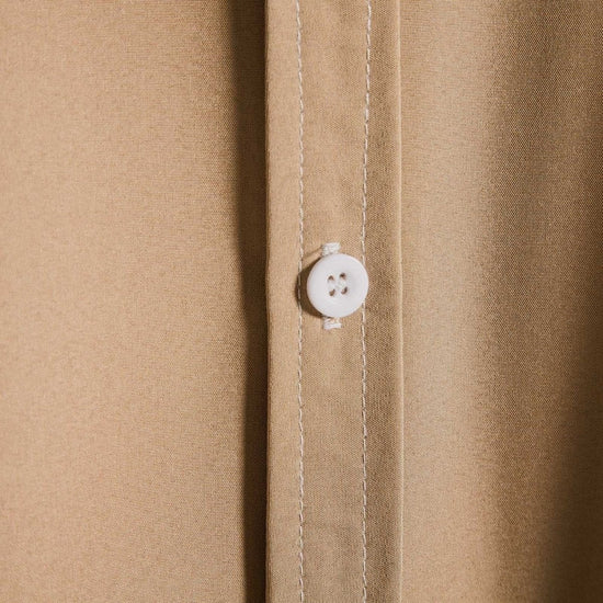 Summer Short Sleeve Solid Shirt