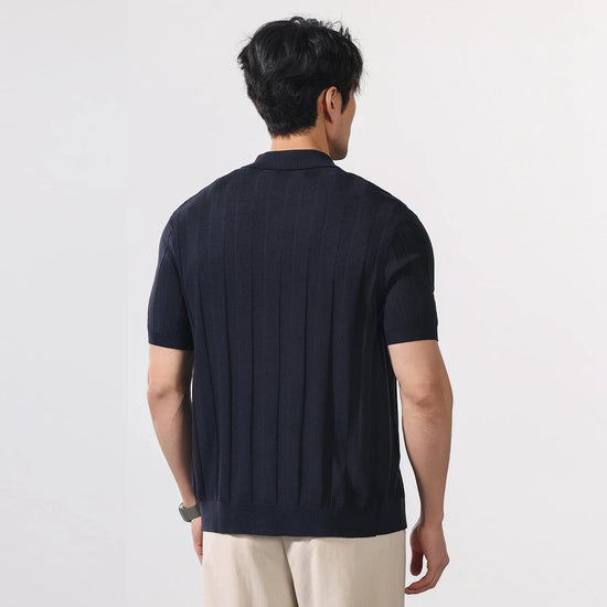 Summer vintage gentleman polo shirt
