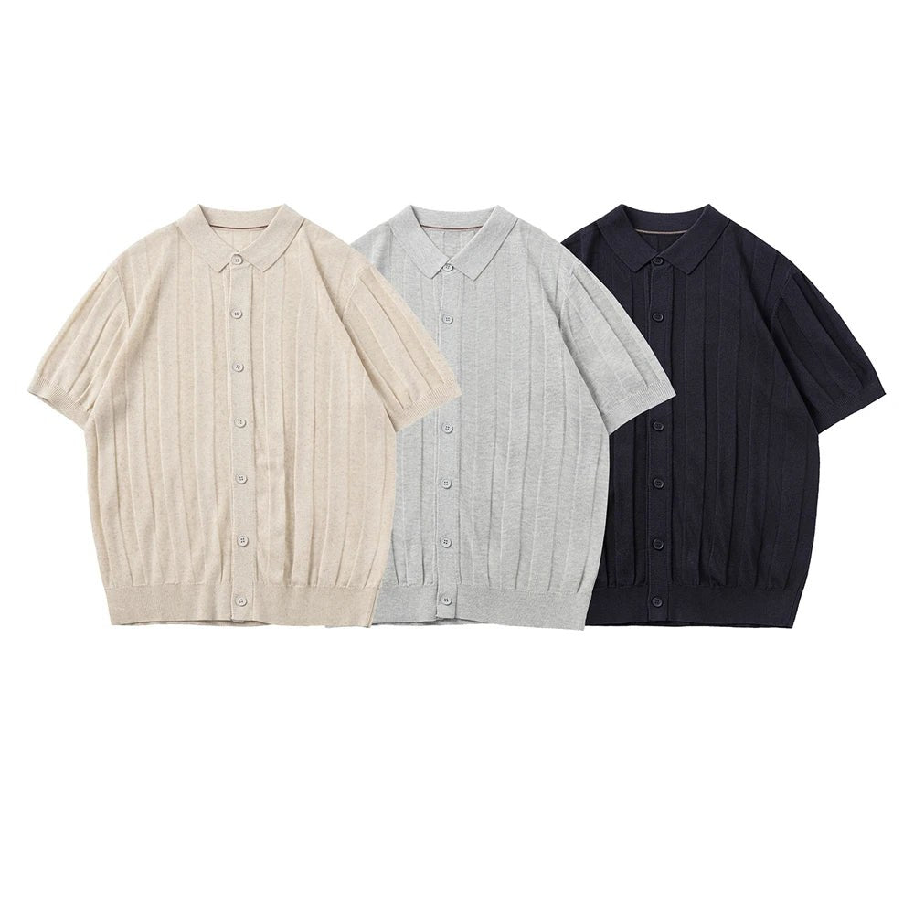 Summer vintage gentleman polo shirt