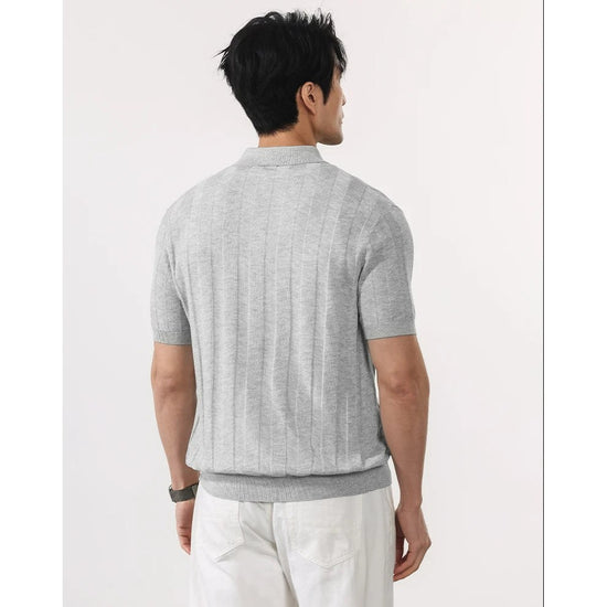 Summer vintage gentleman polo shirt