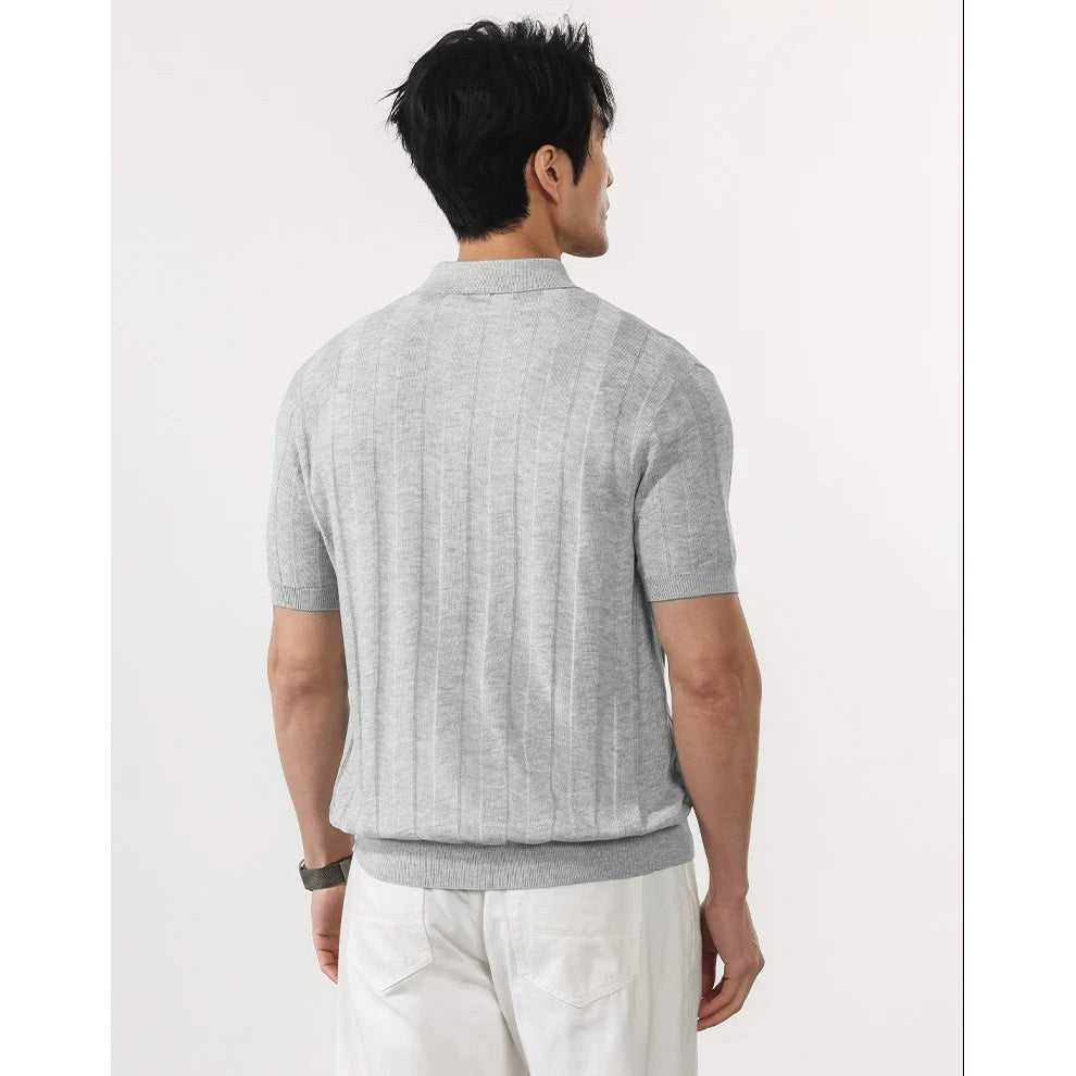 Summer vintage gentleman polo shirt