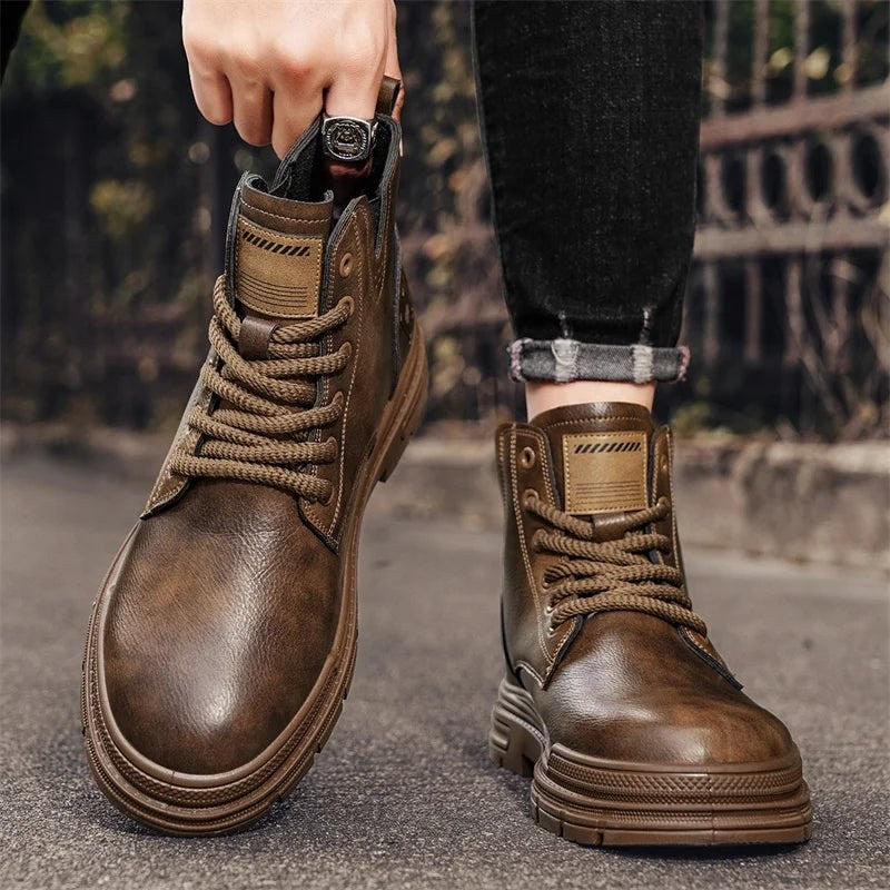 Tactical winter men's boots
