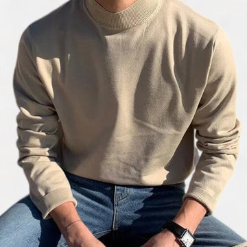 Vertigo wool-blend half-zip sweater