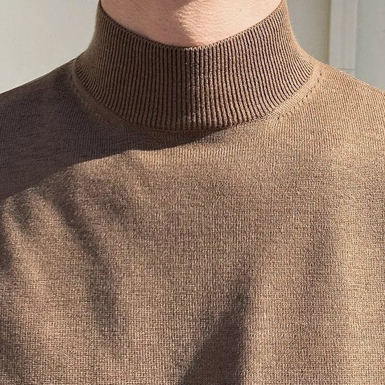 Vertigo wool-blend half-zip sweater