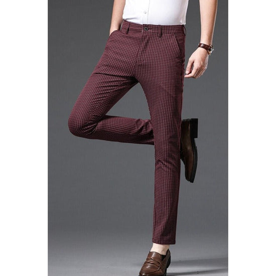 Vinny Plaid Trousers