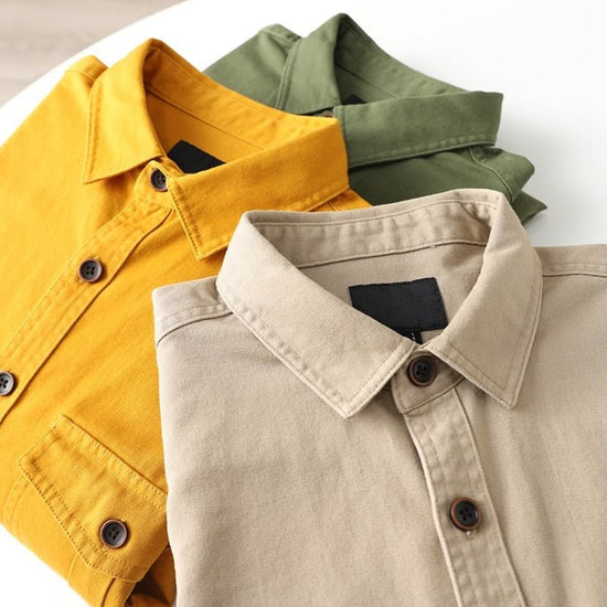 Vintage Premium Italy Cotton Shirt
