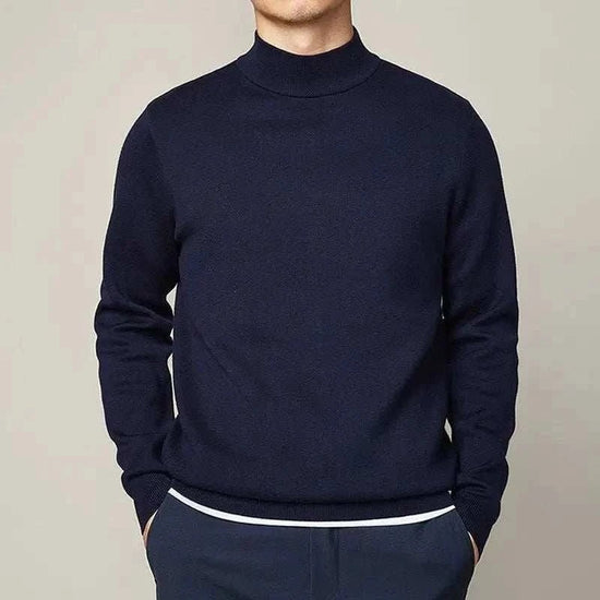 Winter half turtleneck sweater