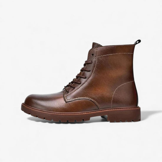 Winter retro genuine leather boots