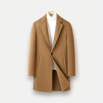 Woolen business long coat