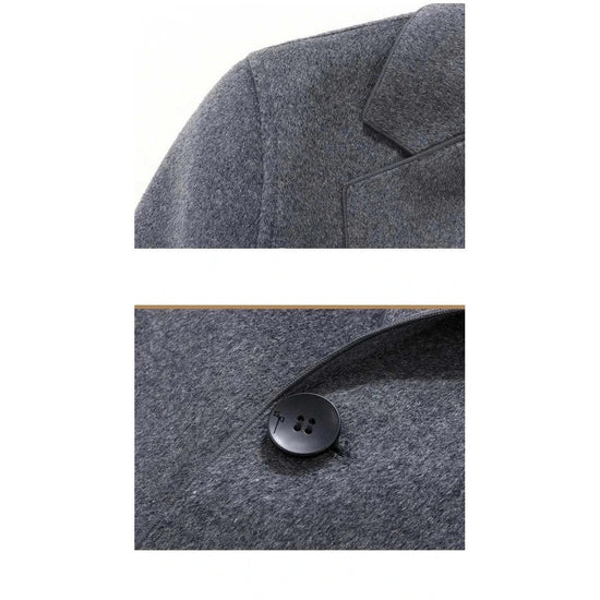 Woolen business long coat