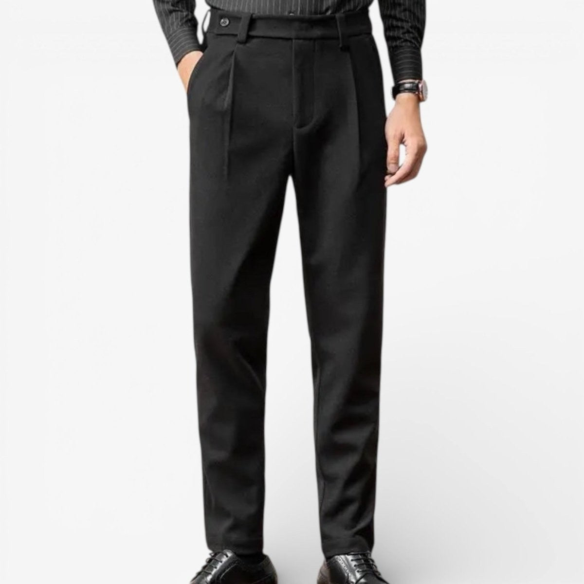 Woolen business pants