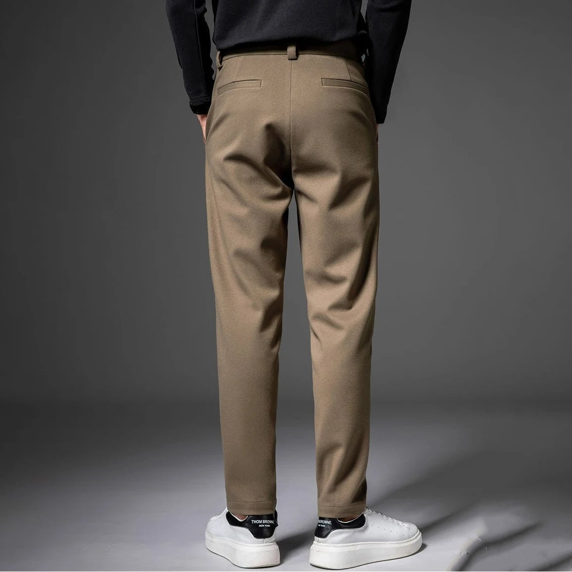 Woolen business pants
