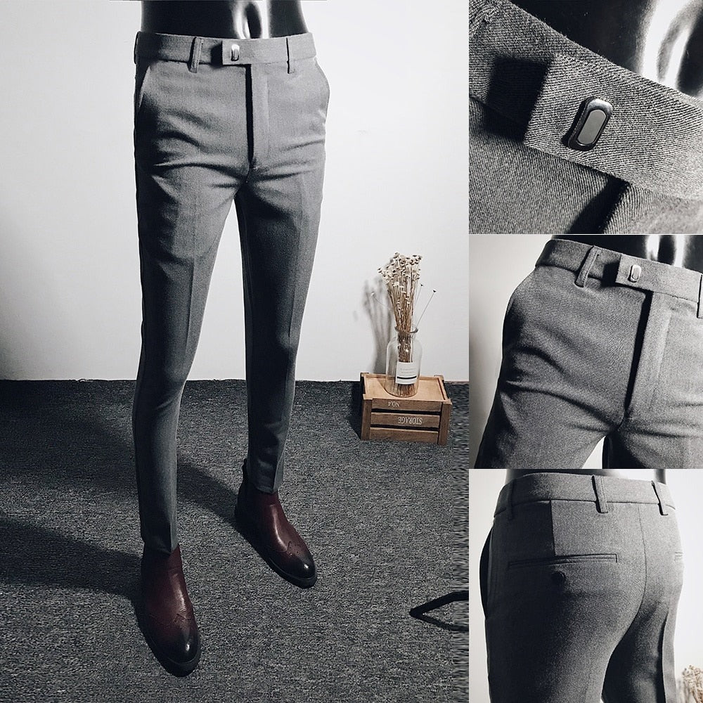 Cotton Business Trousers