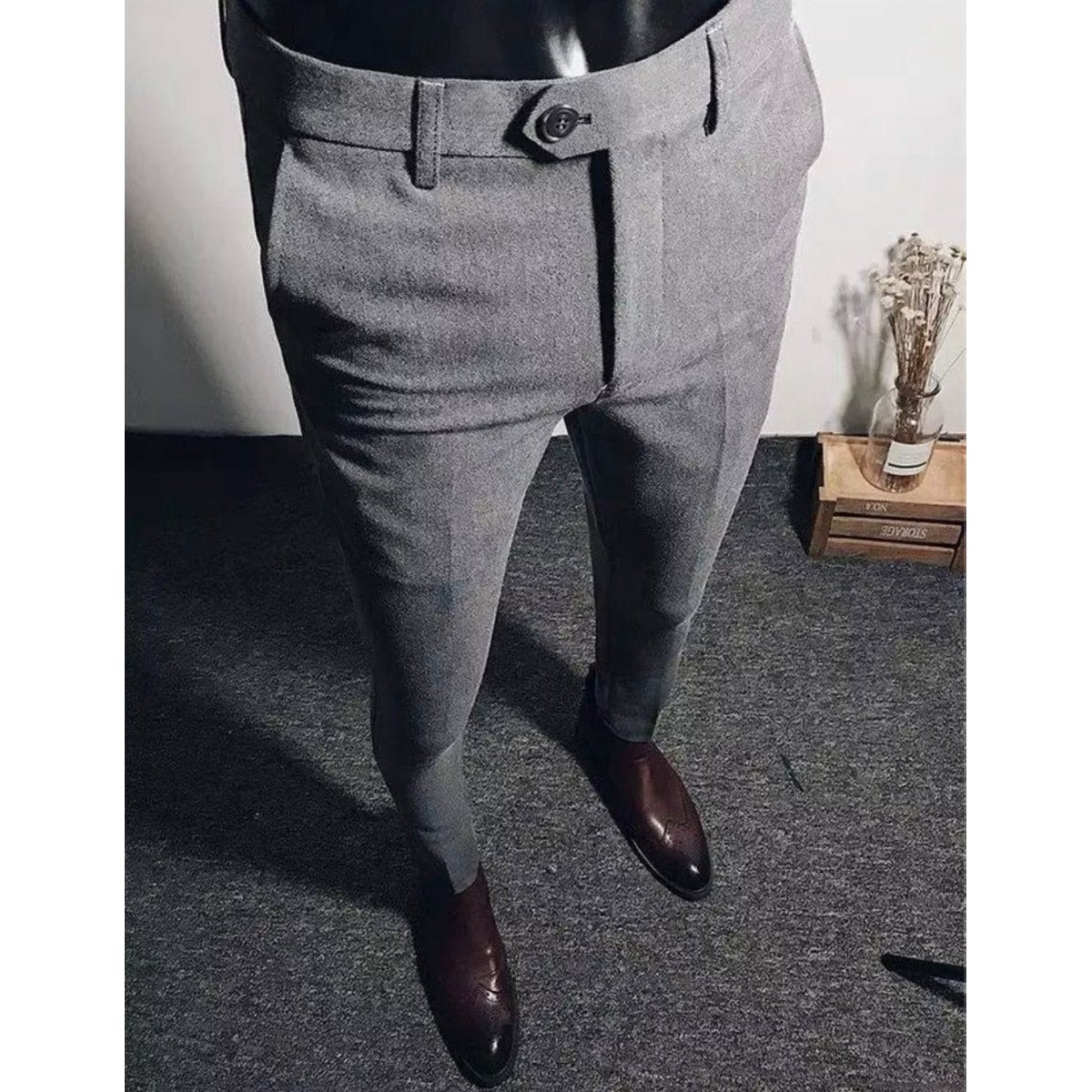 Cotton Business Trousers